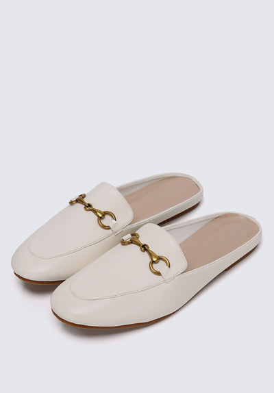 Amber Comfy Loafers In Off White