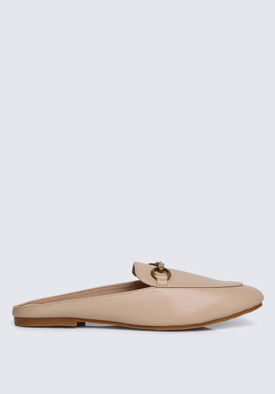 Amber Comfy Loafers In Nude