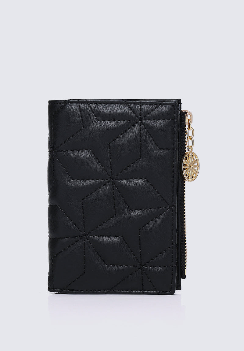 Cool Queen Short Wallet In Black