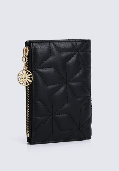 Cool Queen Short Wallet In Black