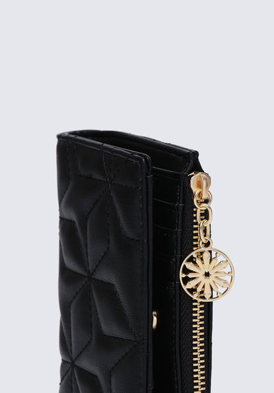Cool Queen Short Wallet In Black