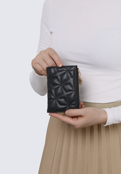 Cool Queen Short Wallet In Black