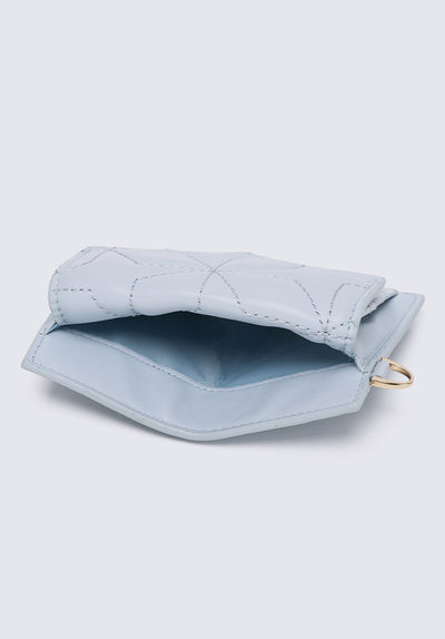 Cool Queen Lanyard Card Holder In Blue