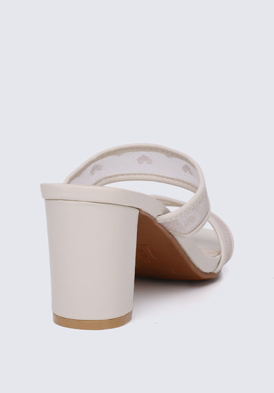 My Love Comfy Heels In Beige