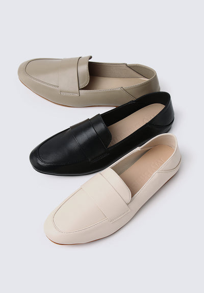 Josie Comfy Loafers In Black
